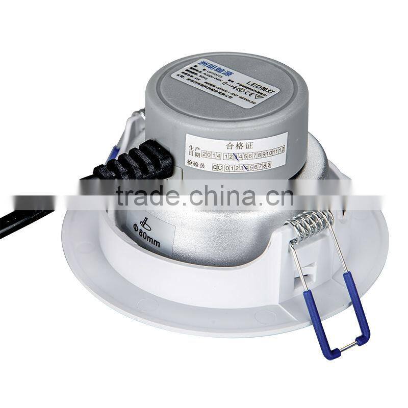 HUGEWIN 4W LED Downlight UHTD773 AC220V-240V SMD3030 Recessed down lights White Painted