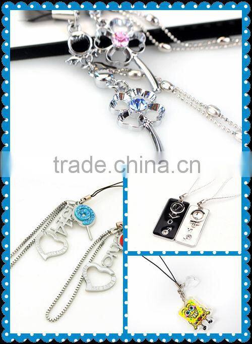 Metal Mobile Phone Charm