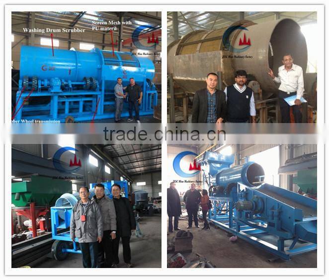Better sales gold mining machine,trommel scrubber for clay gold mine