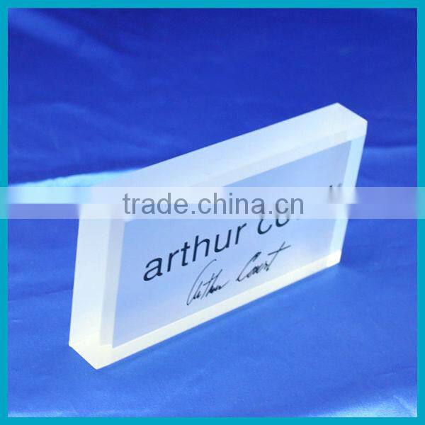 acrylic plaques stand
