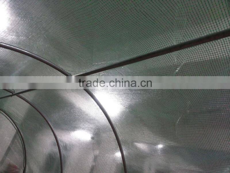 2X3m steel structure green grid PE cover Green house
