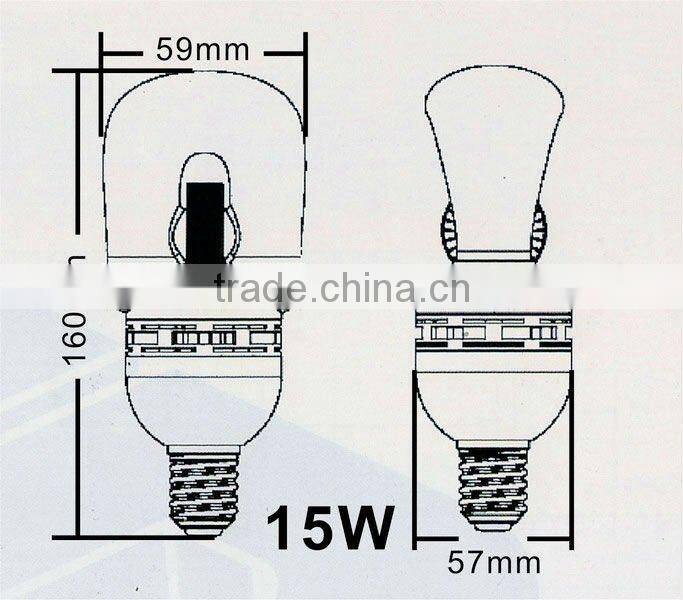 15w Lowest wattage Low frequency Self-ballast induction lamp