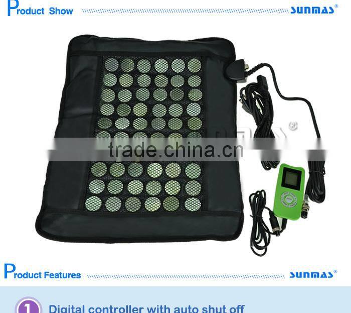 Sunmas HOT jade heat therapy products granite massage stones