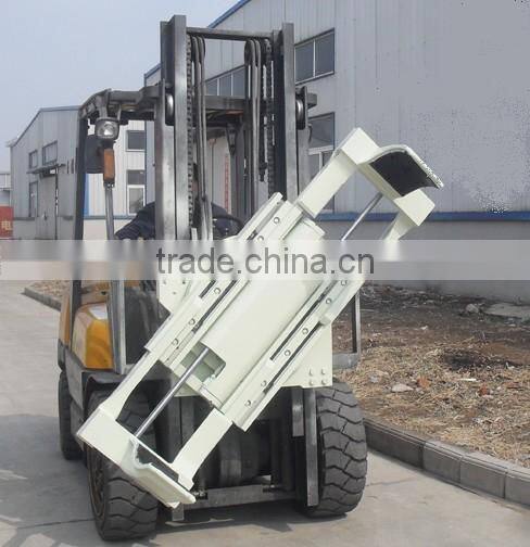 four forklift oil drum clamps