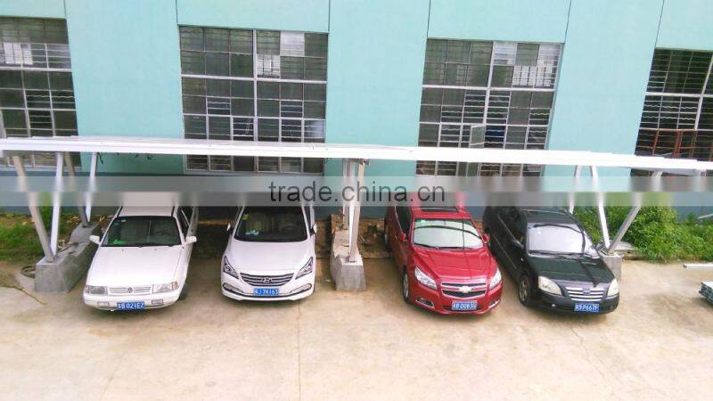 solar panel component for car port