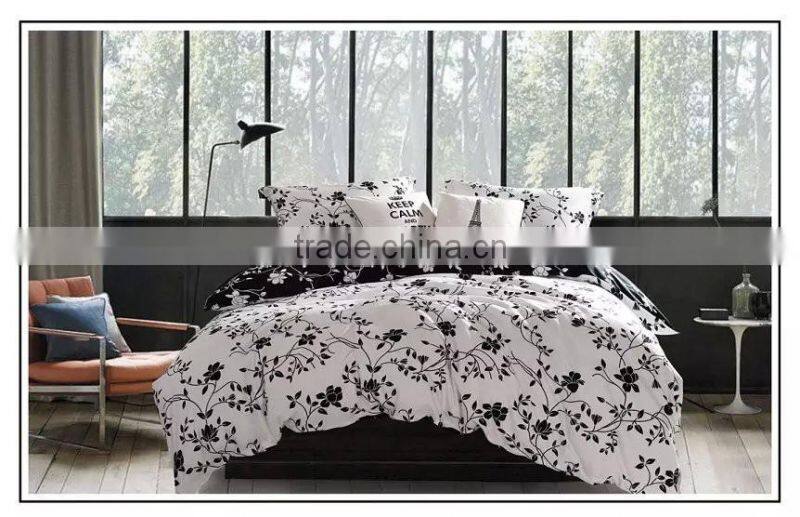 reactive printed cotton fabric quilt set