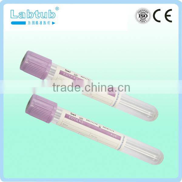 edta k3/k2 vacuum blood collection tube (high quality vacutainer)