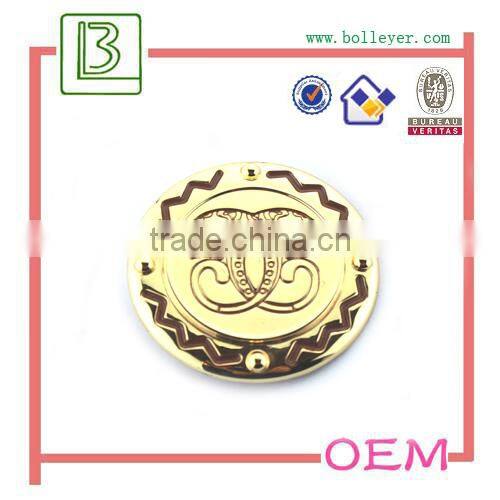 bag plate metal accessories for bags