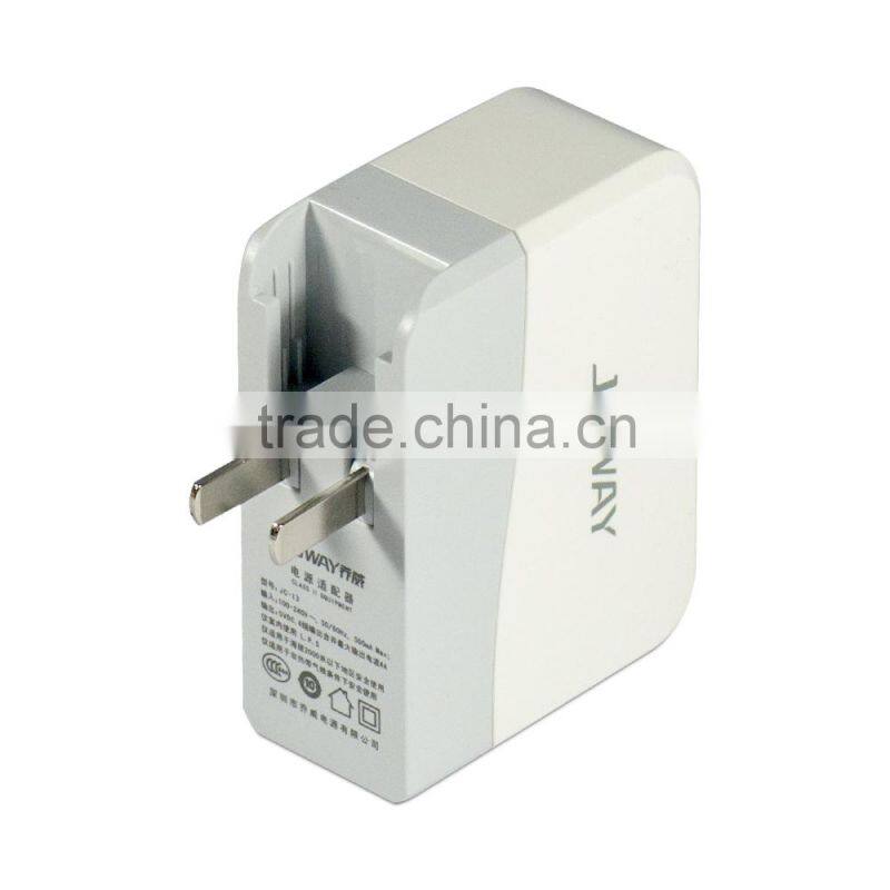 4 port usb travel charger for mobile phone