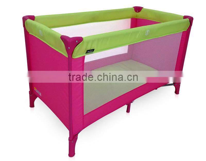 Portable Baby Child Travel Cot 2-in-1 Infant Playpen Bed Bassinet
