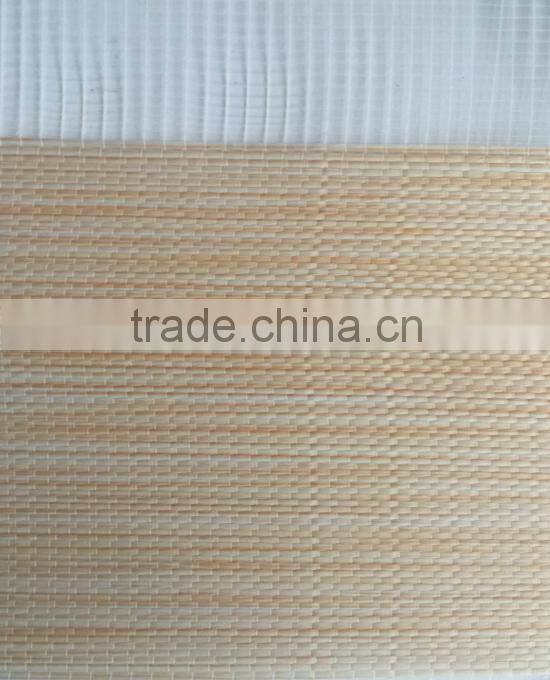 Blackout zebra blind-linen ready made roller curtain