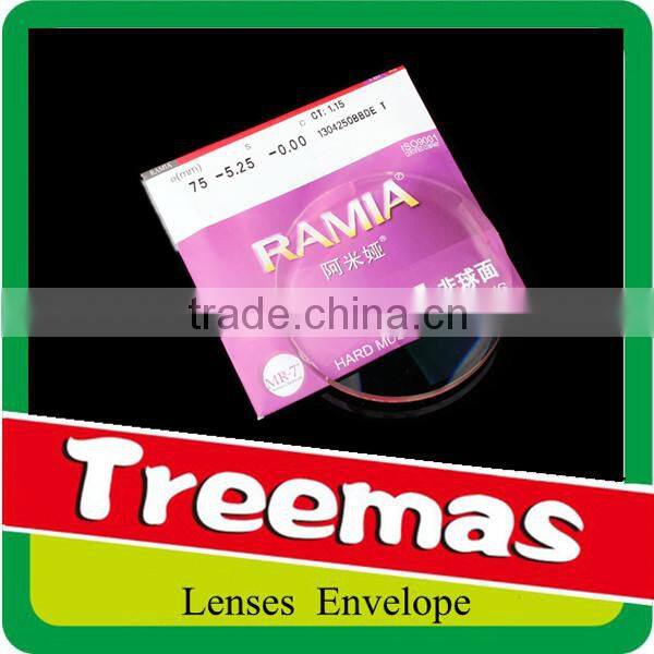 Custom design wrapping paper optical lens envelope