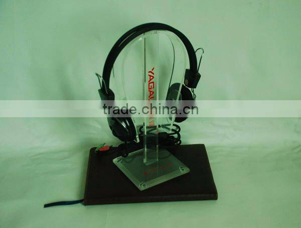 Fashion Design Clear Acrylic Phone Display With Logo