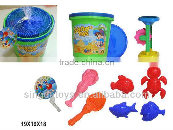 Summer beach set baby toy ( van, fork, shovel...)