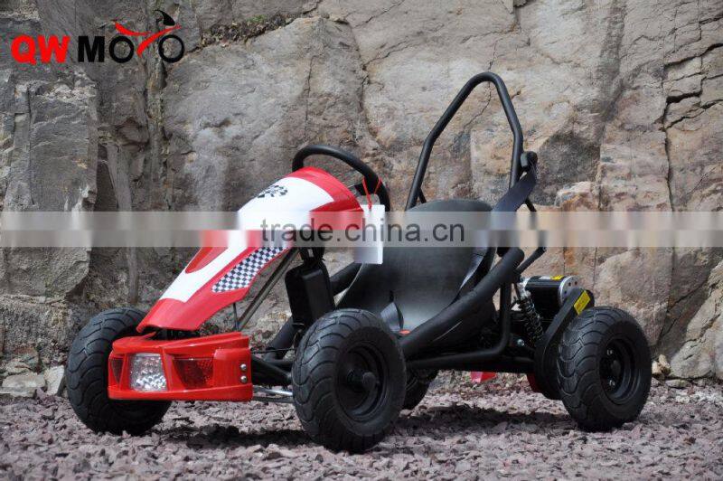 QWMOTO 2015 popular 196cc 6.5 hp drift go kart 196cc china crazy go kart for adults