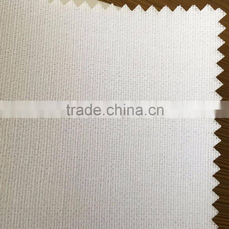 Polyeter mixed with cotton shirt collar fusing interlining for garment T/C2154HH
