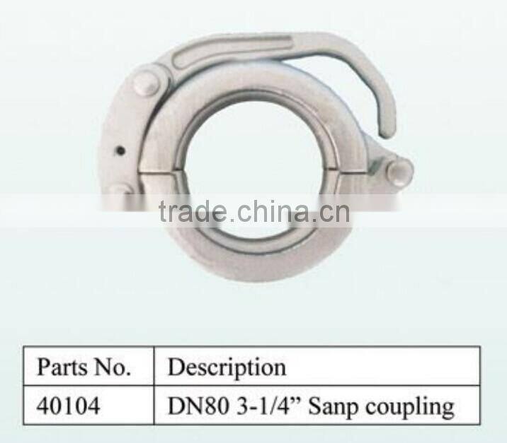concrete pump pipe snap clamp