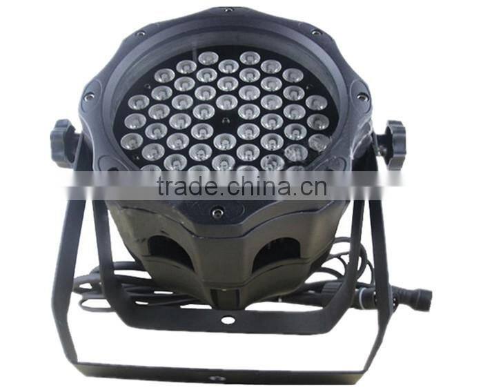 54*3w led par light Hot selling warm white led par 64