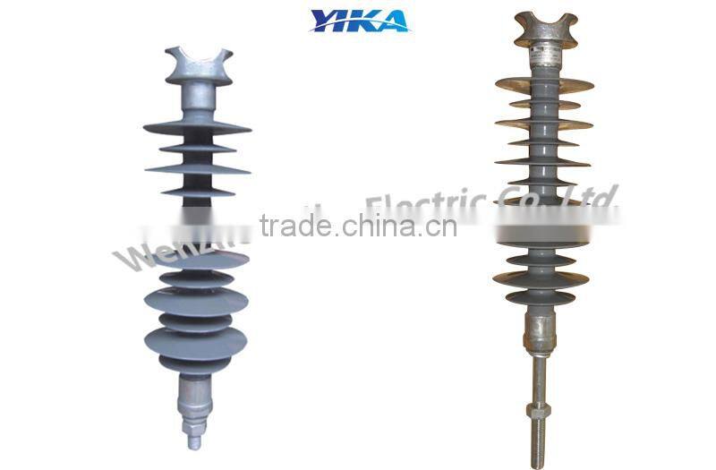 Wenzhou Yika Pin Post Insulator 33KV Silicone Rubber Polymer Pin Type Insulator China