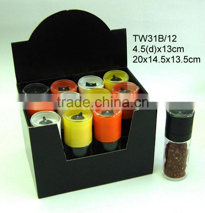 Spice grinder with glass jar (TW637T3)