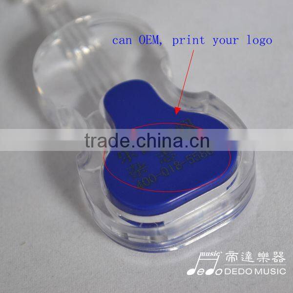 Mini Volin Guitar Ukelele shape led flashlight keychain / 3d metal keychain