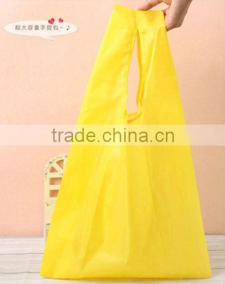 Polyester bag foldable with custom logo