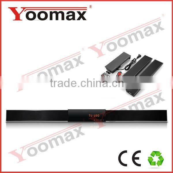 soundbar with separate woofer,separate subwoofer with strong bass,elegant design,hot selling,from shenzhen