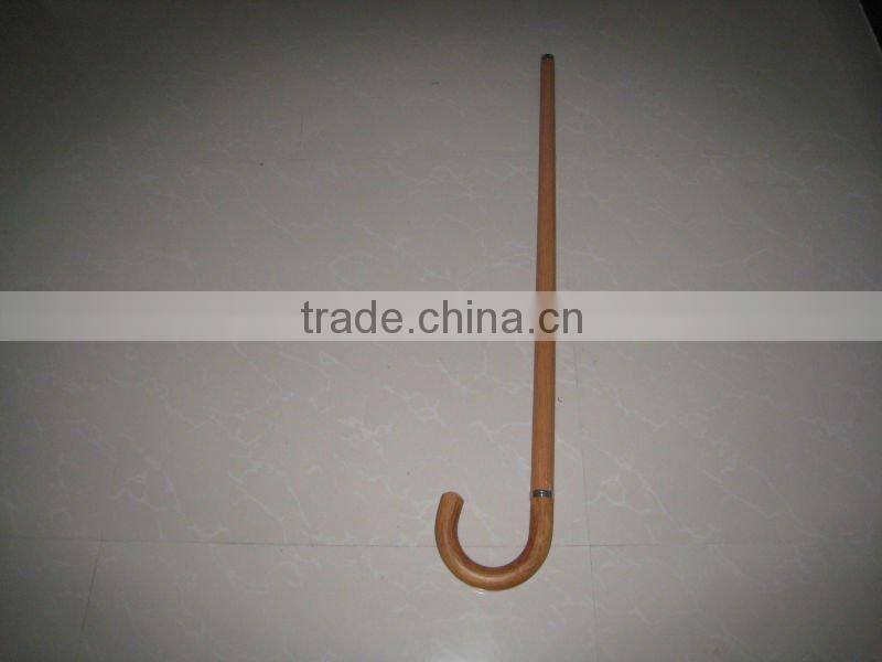 walking sticks with bamboo outside