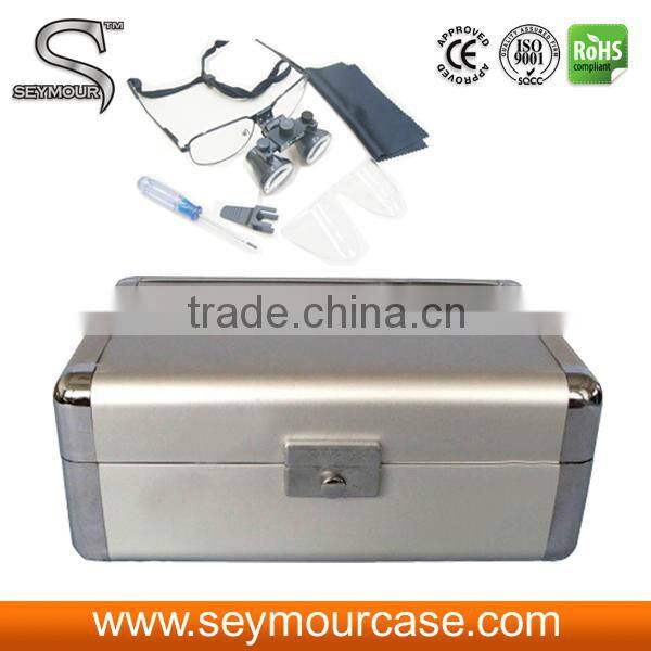 Waterproof Aluminum Metal Case For CH-F Dental Loupes Binocular Medical Magnifier
