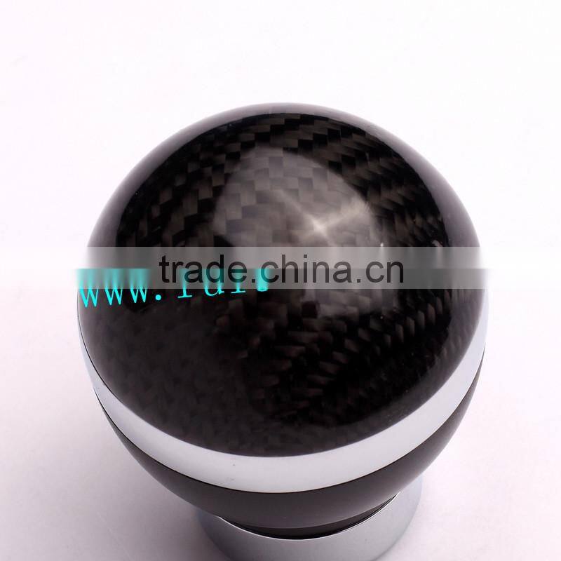 Personalized JDM Style Ball Carbon Fiber Universal Gear Shift Knobs for Sell