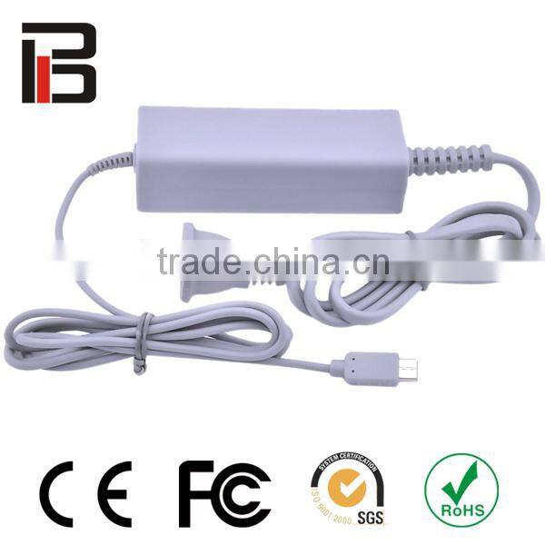 Game accessories for wii u game pad adapter power suppler