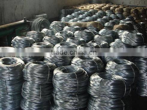 Electro Galvanized Iron Wire(plastic+hessian cloth)