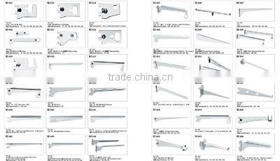 Slotted mounted bracket for tube display support