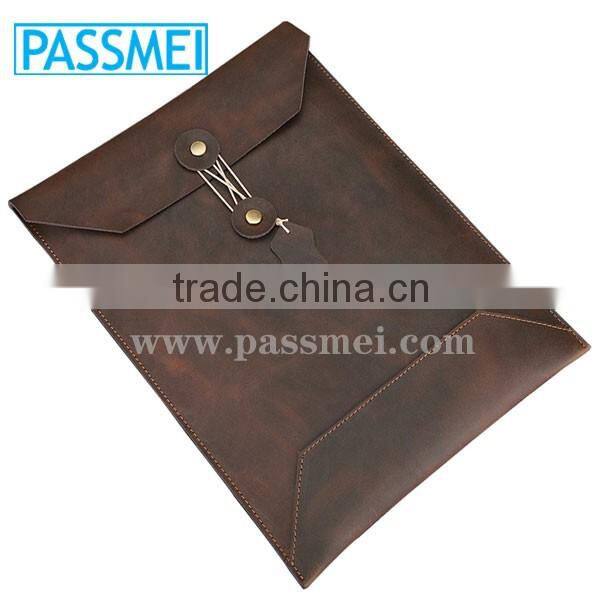 Men's Real Leather Business Clutch Bag Handbag Vintage Cowhide Briefcase