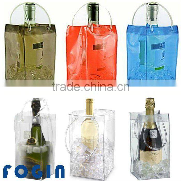 pvc wine bag with handle for packing