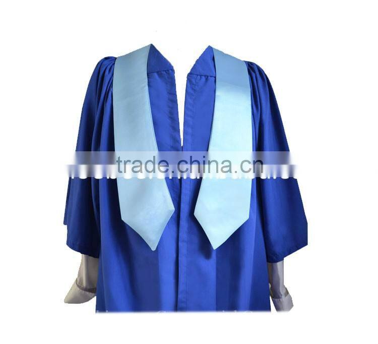 Hot Sell Sky Blue Graduation Stoles