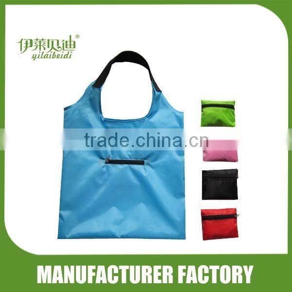 Polyester folding bag with all over printing