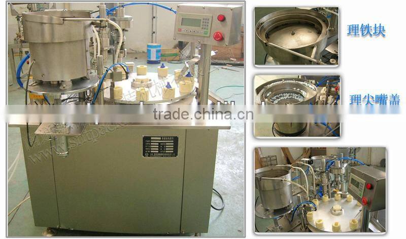 GZJ-S correction fluid filling and capping machinery