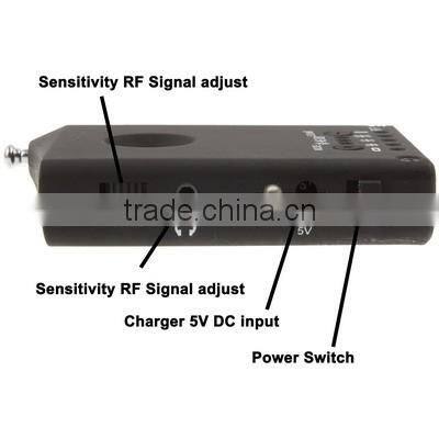 Digital Signals of GSM / WIFI / Bluetooth / FM / VHF / UHF /Wireless Audio Video RF Lens Detector