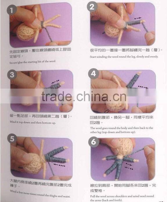 halloween item alibaba High quality key chain voodoo dolls