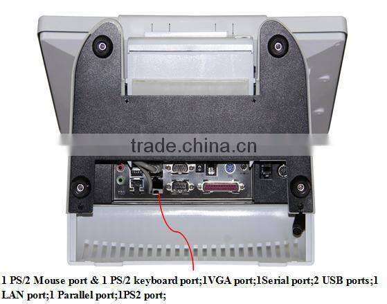 Built-in Thermal Printer 15 Inches Touch POS System