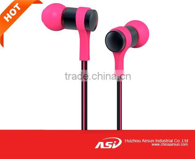 Good Sound Quality Earphone With Flat Cable