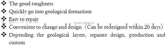 Pdc Square Drill Bit For OIl Exploration