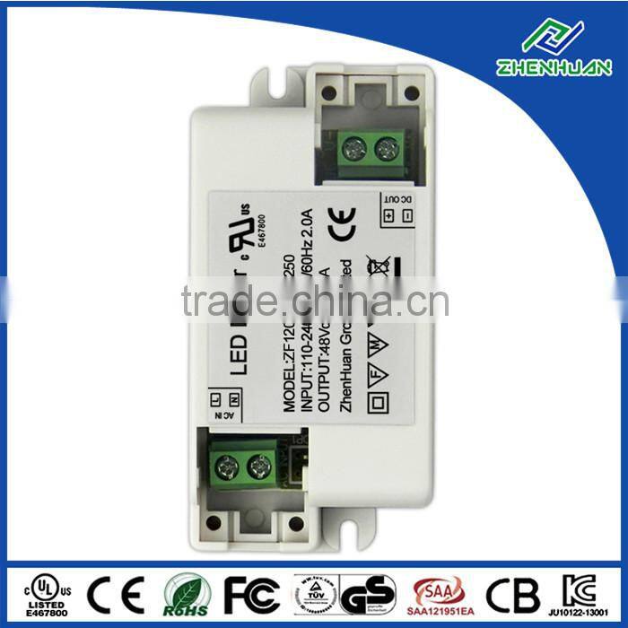 UL CE approved 12w led driver switching power source