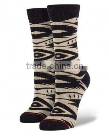 Winter Warm Blue Black Toe Womens Unisex Footie Custom Combed Cotton Socks