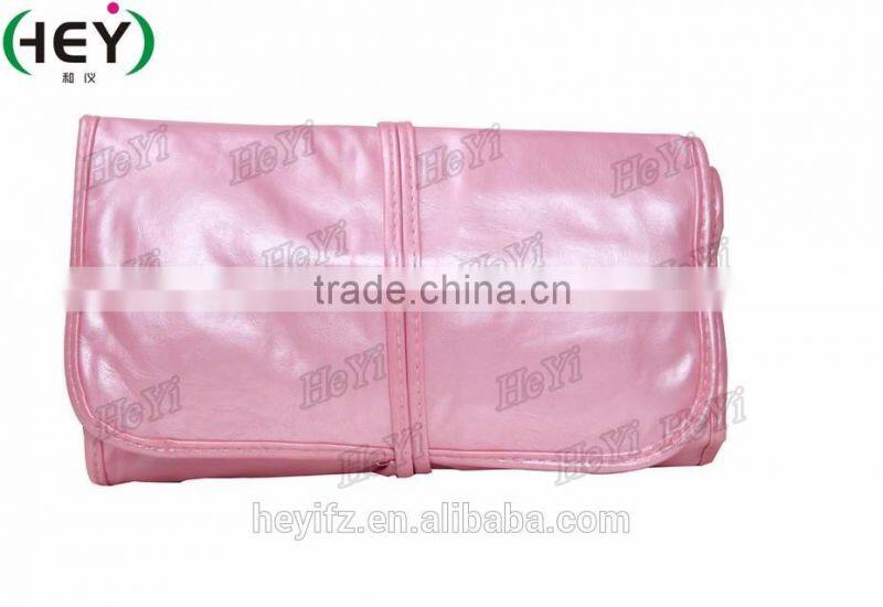 22pcs Synthetic Hair Pink Tip Makeup Brush Set With Storage Bag