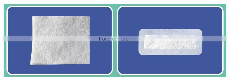 Adhesive Waterproof Alginate Wound Dressing