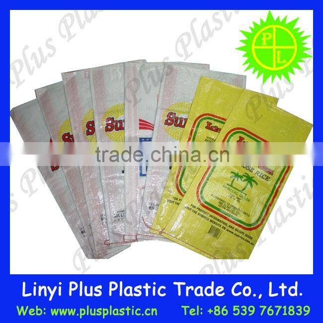 pp woven bag/sack roll pack for rice, wheat, flour, suagar