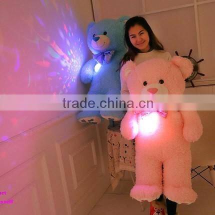 Soft teddy bear toy projection ceiling light