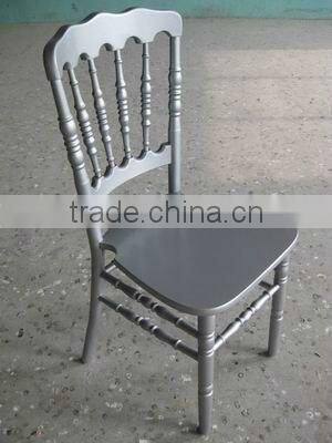 Gold Wood Napoleon Fancy Wedding Chair